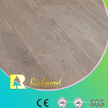 12.3mm E0 HDF en relieve roble encerado piso laminado filo